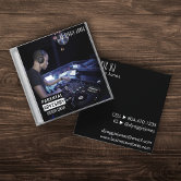 DJ CDs Mini Business Card | Zazzle