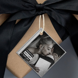 Music CD Case Album Cover Wedding Favor Tags