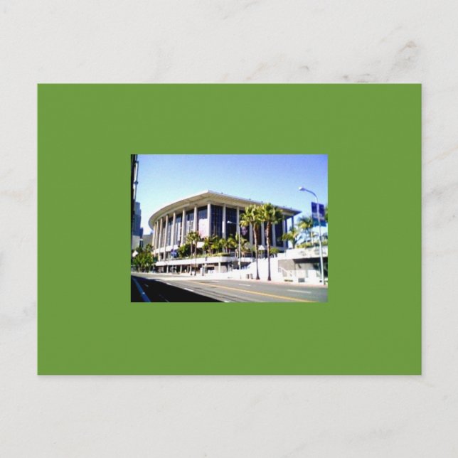 Music Center Postcard (Front)