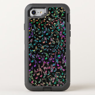 Music Chaos Theory Musical Notes Otterbox Defender iPhone SE/8/7 Case