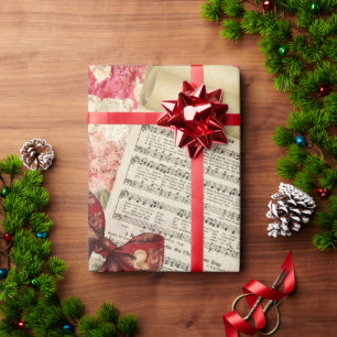 Music Christmas Wrapping Paper