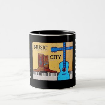 Music City Mug by ronaldyork at Zazzle