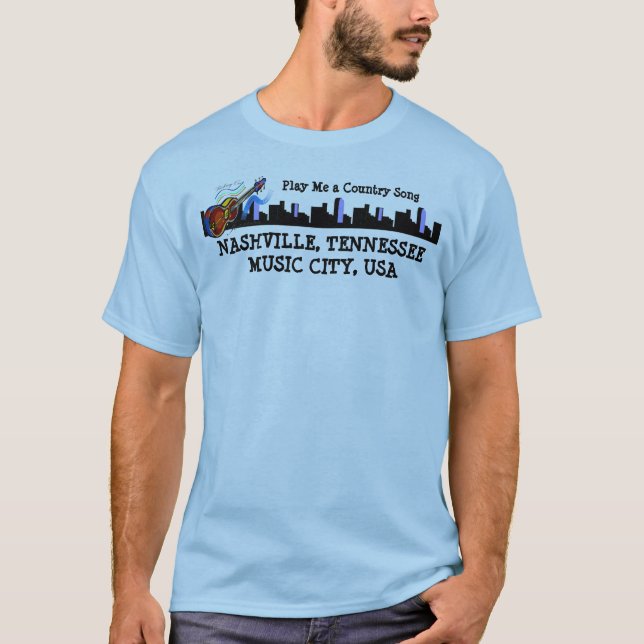 Music City, Nashville, TN -A T-Shirt (Front)