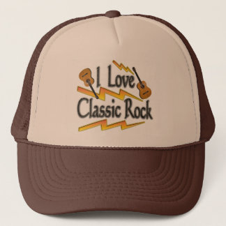 Music classic rock hat (I love classic rock)