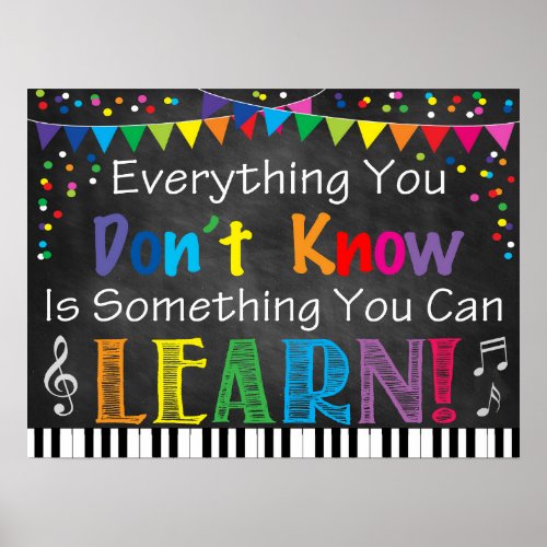 Music Classroom Poster