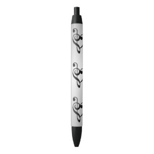 Music Clef Heart Pen