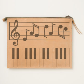 Music Clef Stylish Travel Pouch