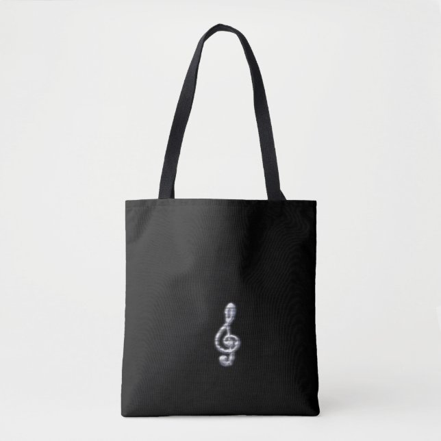 Music Clef  Tote Bag (Front)
