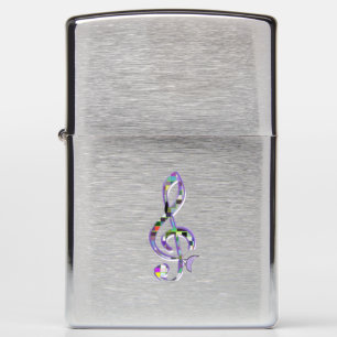 Music Clef  Zippo Lighter