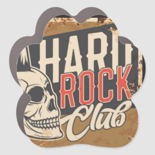 Music club car magnet