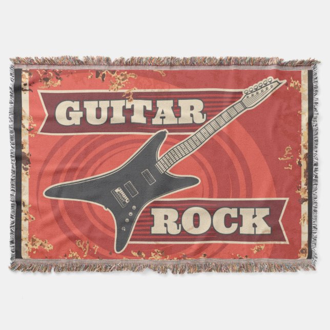  Music club Throw Blanket (Front)