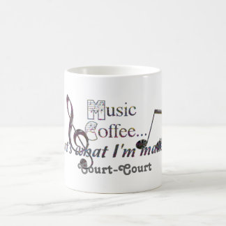 Music & Coffee Color Morph Mug