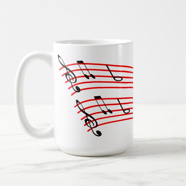 Music Coffee Mug (Left)