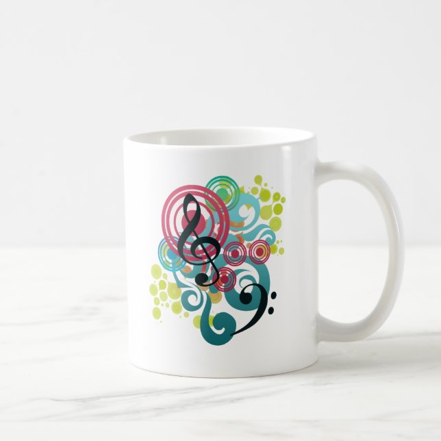 Music Coffee Mug (Right)
