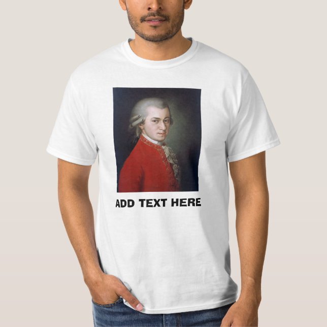 Music Composer, add text, T-Shirt (Front)