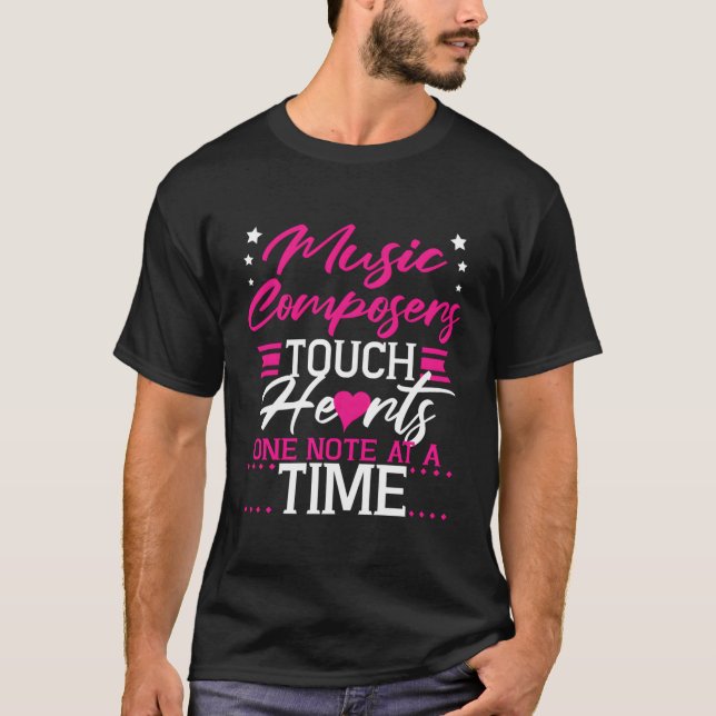 Music Composer Composition Gift Conductor Band Sym T-Shirt (Front)
