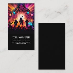 Music Concert Guitarist business card
