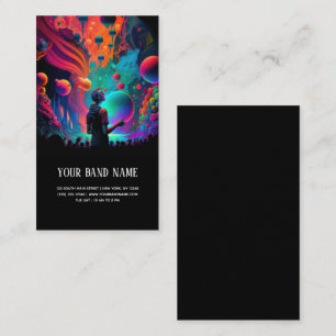 Music Concert Guitarist business card