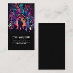 Music Concert Guitarist business card