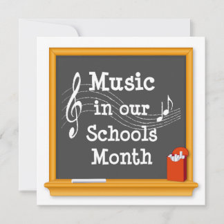 Music Concert Note Card