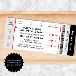 Music Concert Ticket Unique Funny Baby Shower Invitation<br><div class="desc">Get ready to rock the baby shower with this unique, music-themed invitation designed like a concert ticket! Perfect for a gender-neutral celebration, this invitation features playful details to highlight the big event. Personalize with your own info and get guests excited to join in the festivities. Note: This is an invitation...</div>