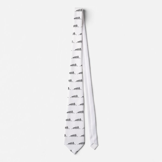 Music Conductor Neck Tie (Front)