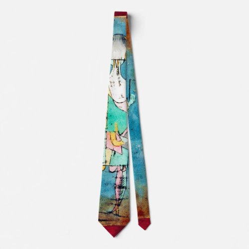 Music Conductor Player Klee Neck Tie