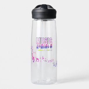 Music Connects People 25oz Water Bottle