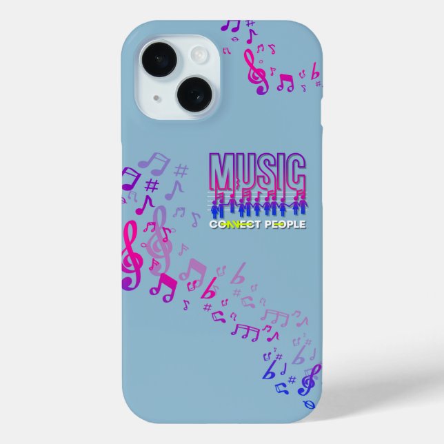 Music Connects People | Case-Mate iPhone Case (Back)
