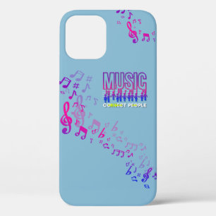 Music Connects People iPhone 12 Case