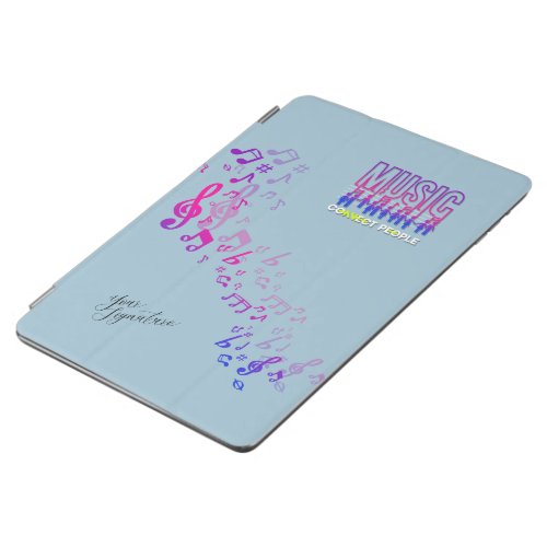 Music Connects People  iPad 97 smart cover