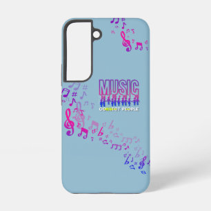 Music Connects People   Samsung Galaxy S22 Case