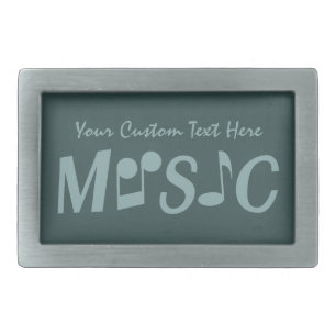 MUSIC custom belt buckle