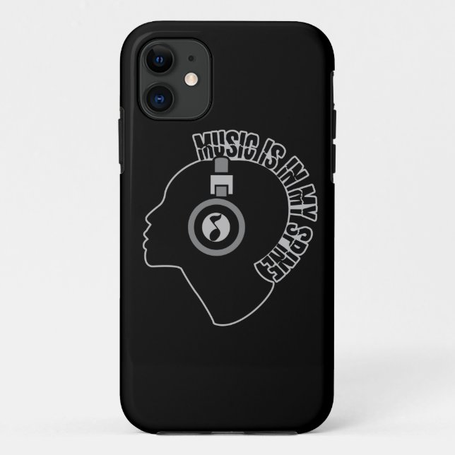 Music custom color iPhone case (Back)