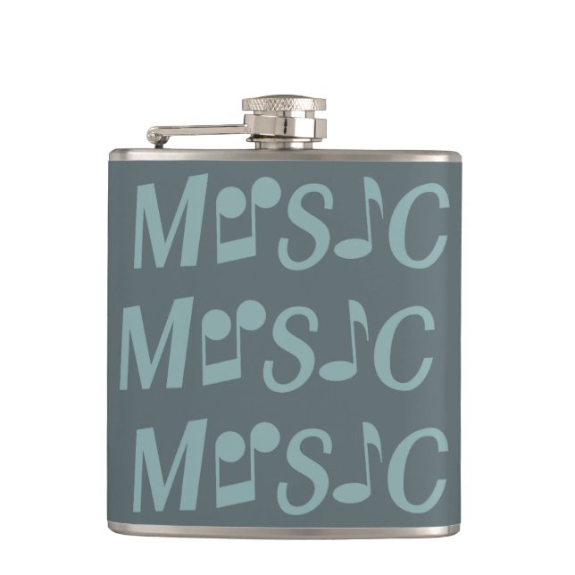 MUSIC custom flask (Front)