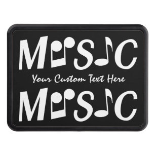 MUSIC custom hitch cover