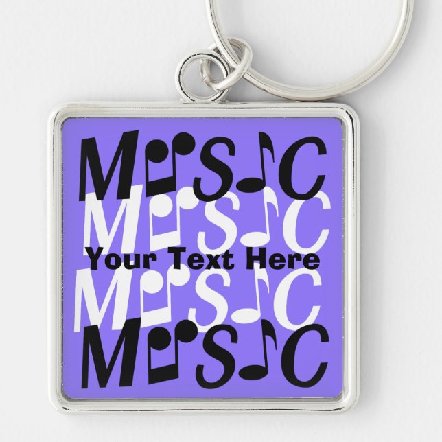 MUSIC custom key chain (Front)