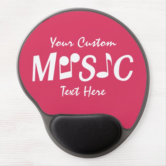 MUSIC custom mousepad (Front)