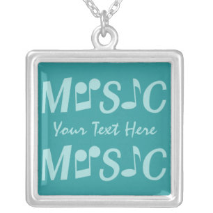 MUSIC custom necklace