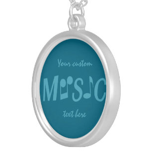 MUSIC custom necklace