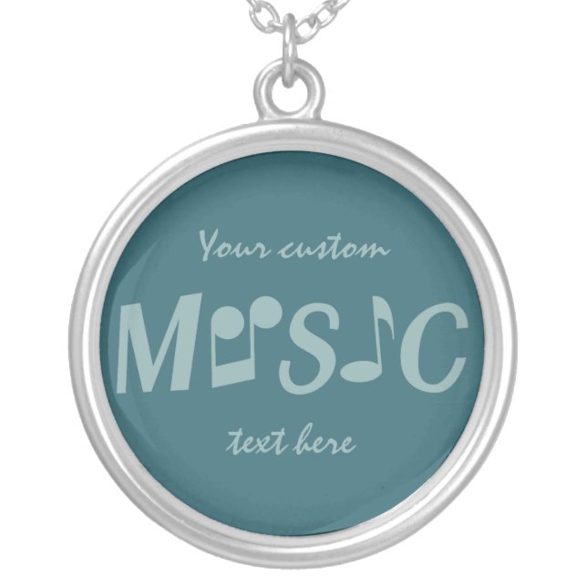 MUSIC custom necklace (Front)