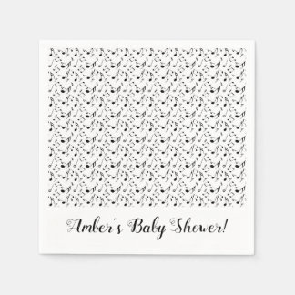 Music Custom Party Napkins