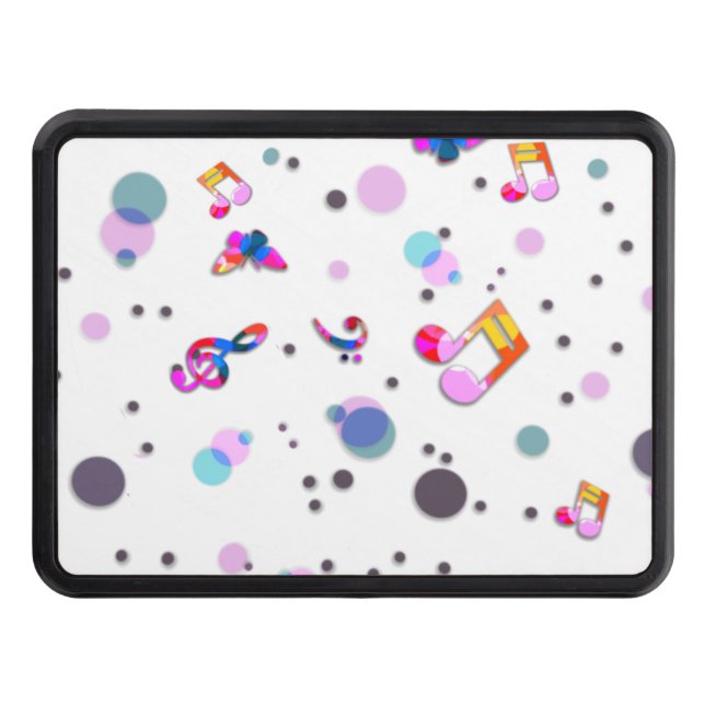 Music Dancing Hitch Cover (Front)