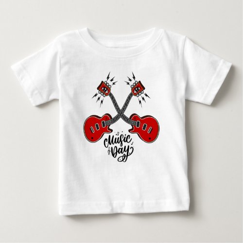 Music Day Baby T_Shirt