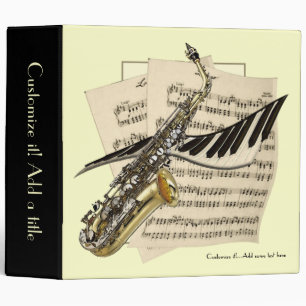 Music Design 2" Avery Binder