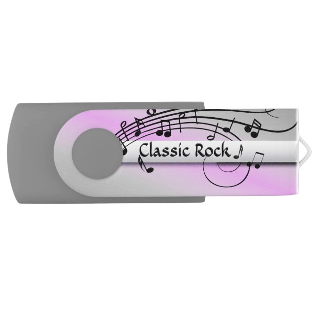 Music Design Files Purple Flash Drive (Front)