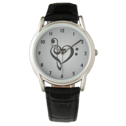 Music Design Heart Watch