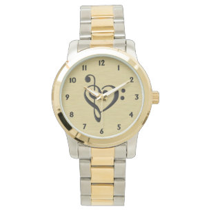 Music Design Heart Watch