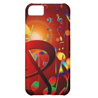 Music Destiny Song & Dance Notes Instruments Cover For iPhone 5C