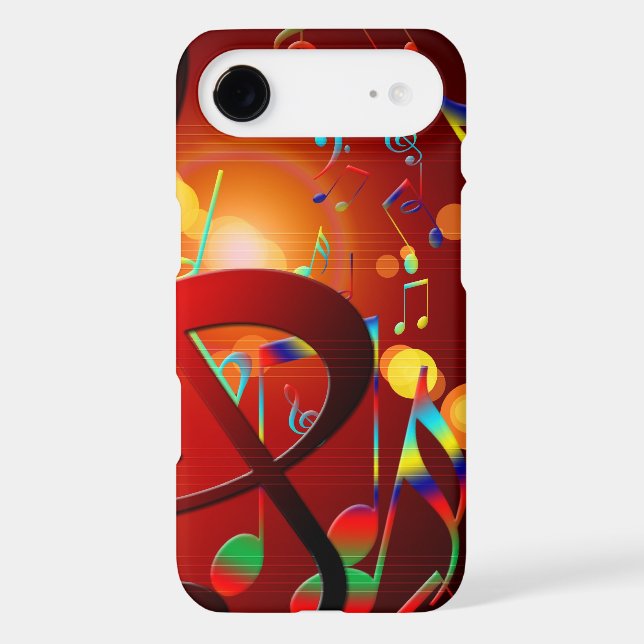 Music Destiny Song & Dance Notes Instruments Case-Mate iPhone Case (Back)